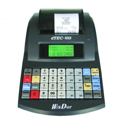 Dtec 100 – ταμειακή μηχανή
